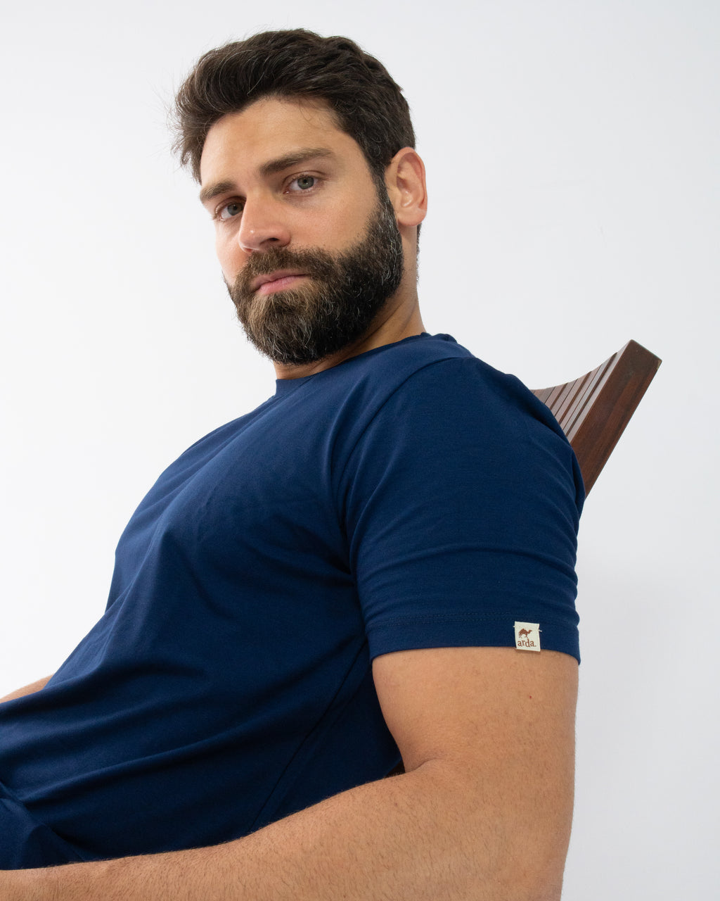 T-SHIRT ANTIODOR AZUL MARINHO