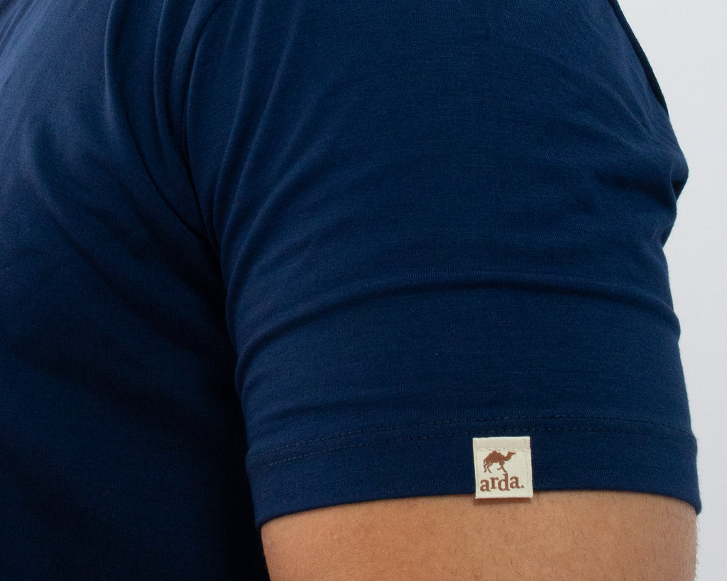 T-SHIRT ANTIODOR AZUL MARINHO