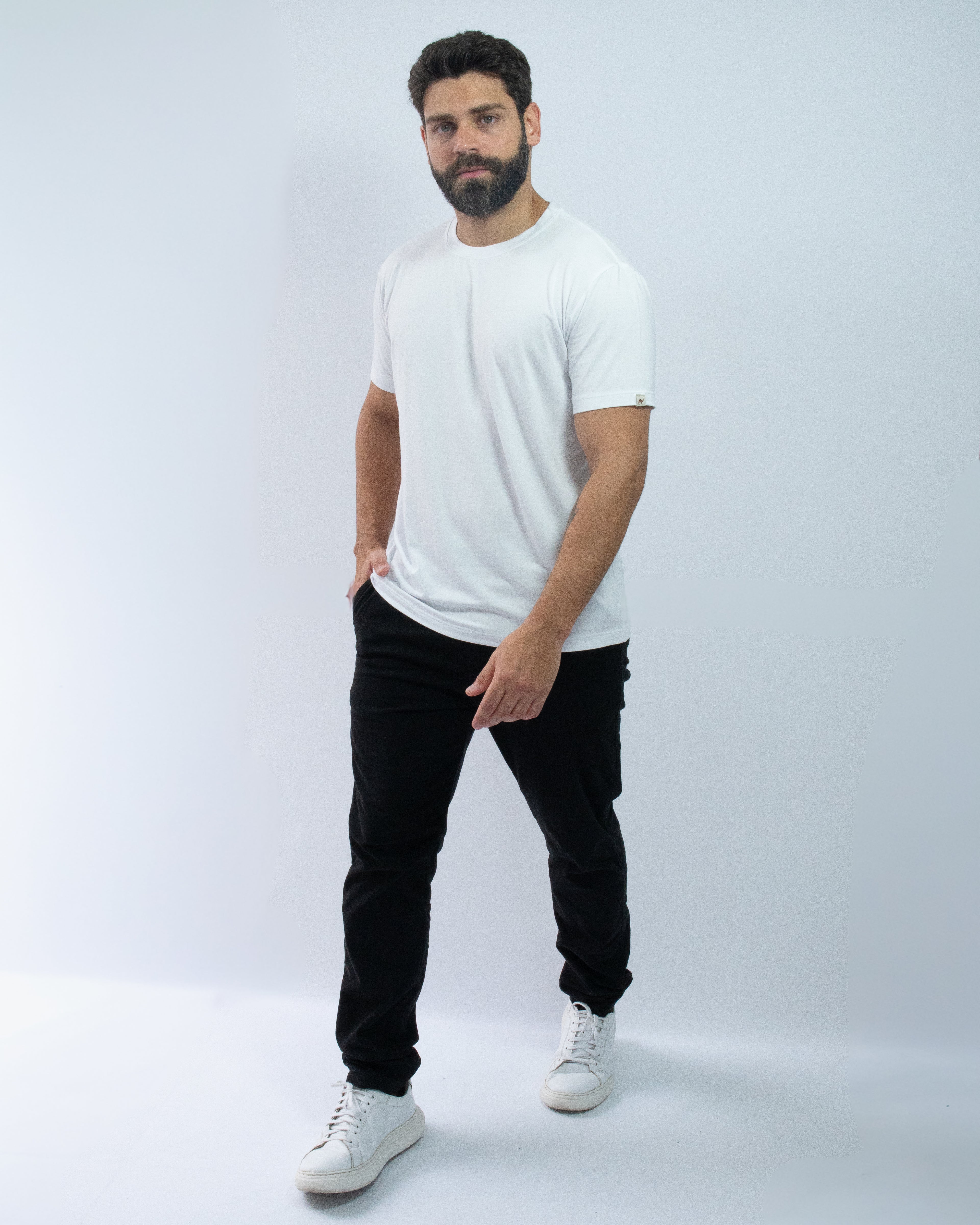 T-SHIRT ANTIODOR BRANCA