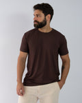 T-SHIRT ANTIODOR MARROM