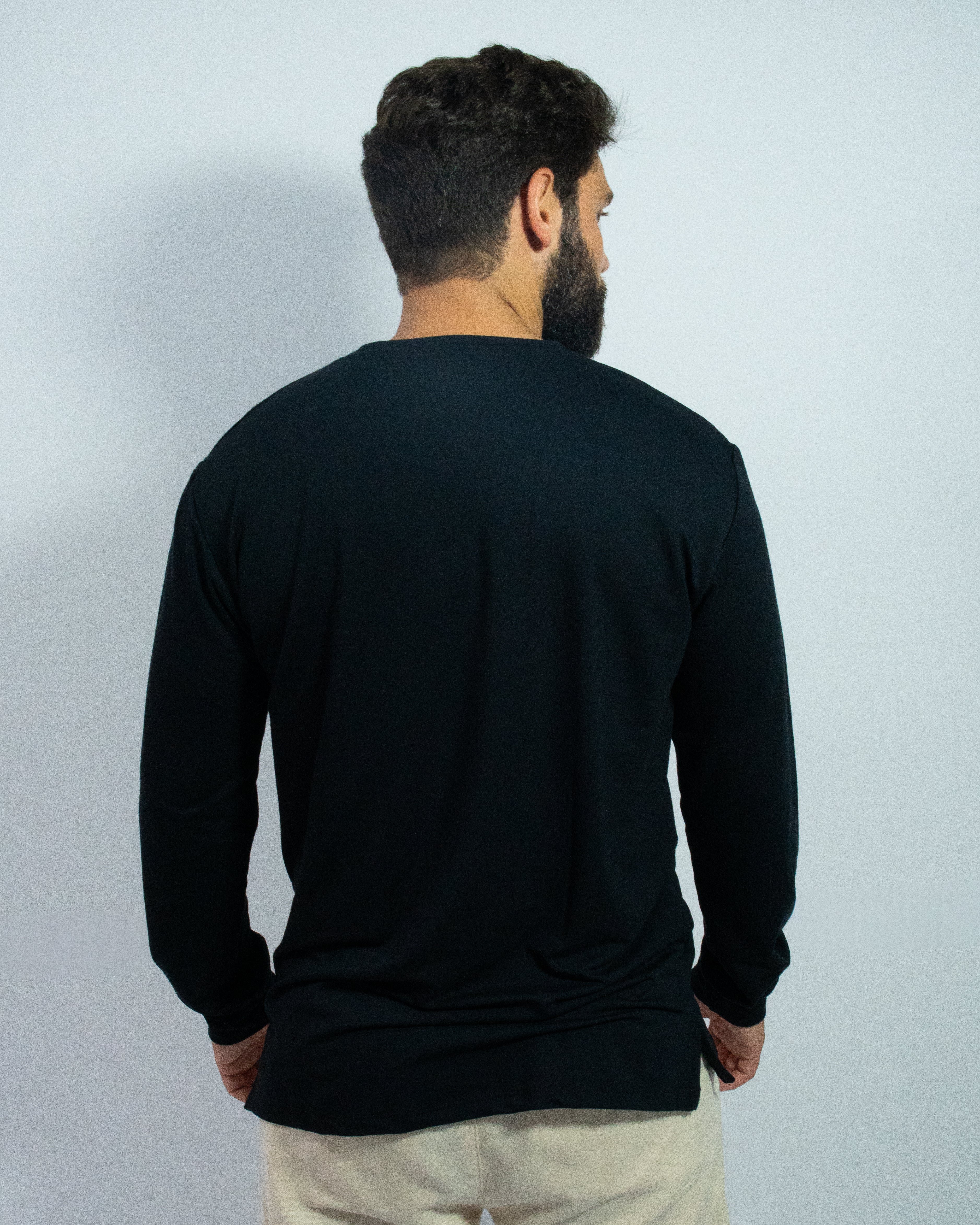 CAMISA SOFT LONG PRETA