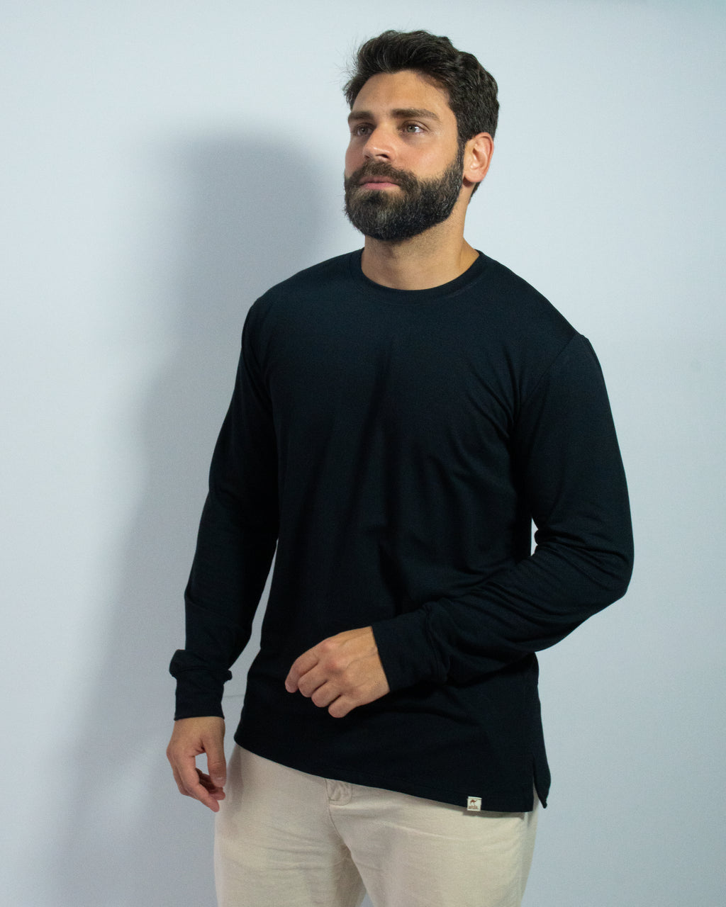 CAMISA SOFT LONG PRETA