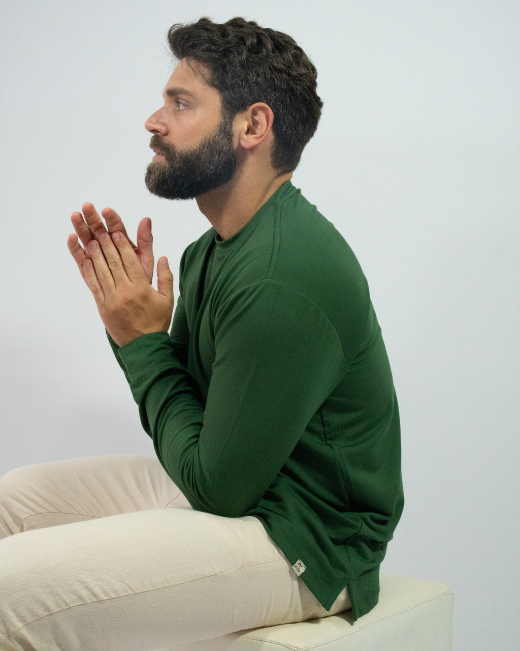CAMISA SOFT LONG VERDE