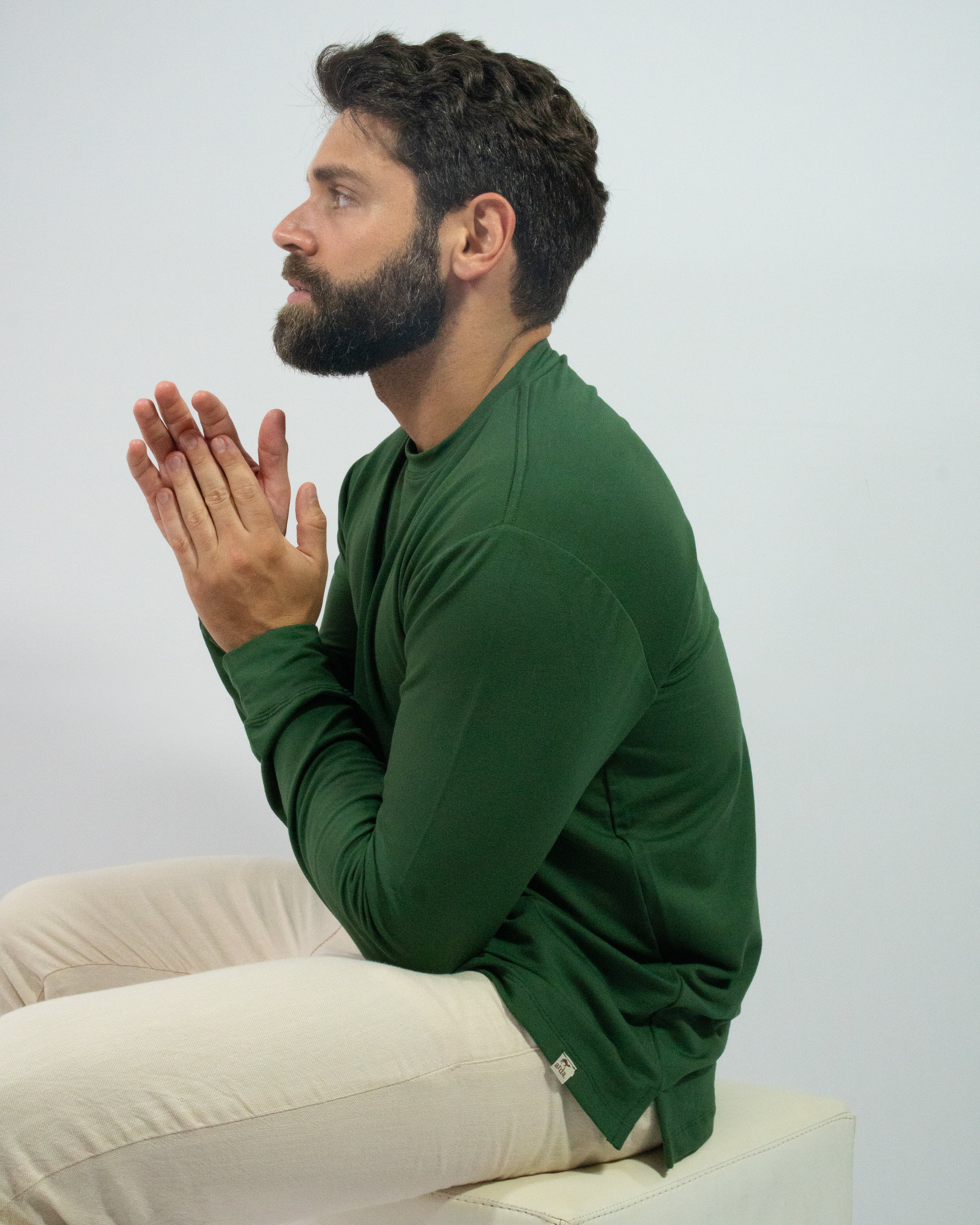 CAMISA SOFT LONG VERDE