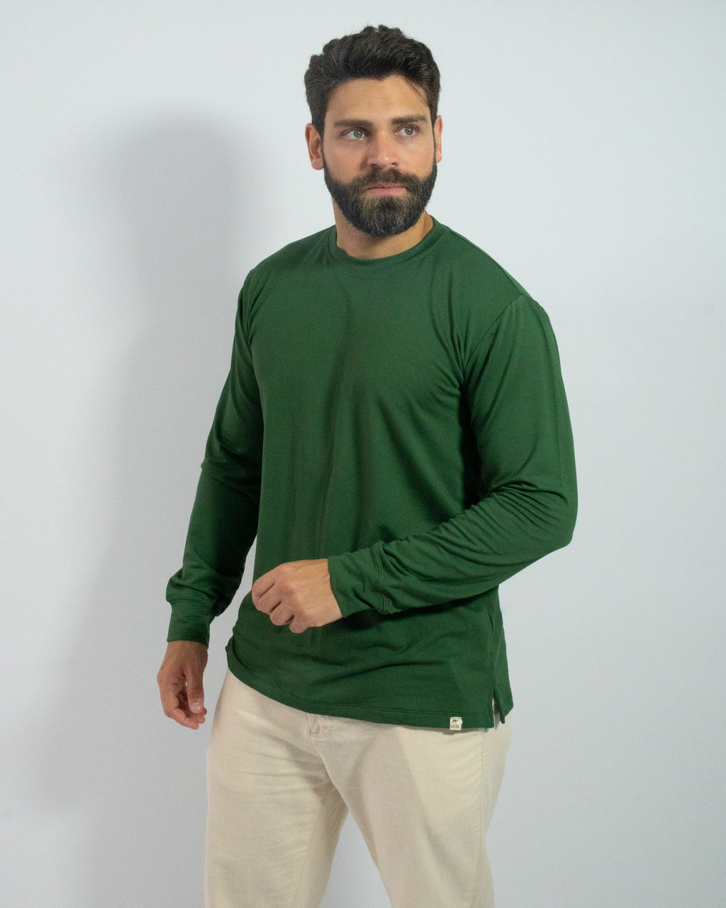 CAMISA SOFT LONG VERDE