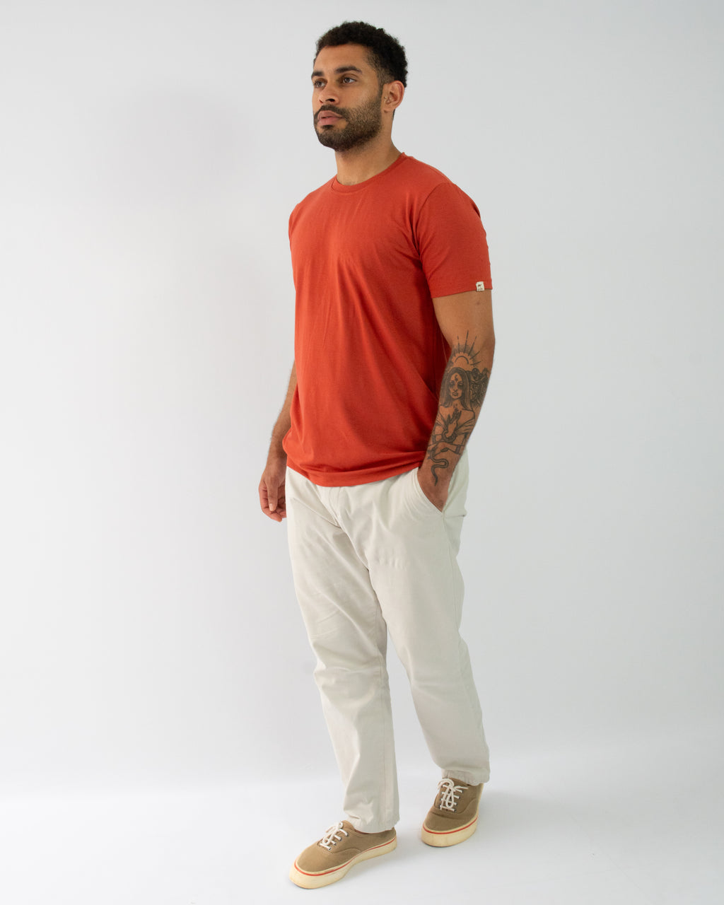 T-SHIRT ANTIODOR TERRACOTA