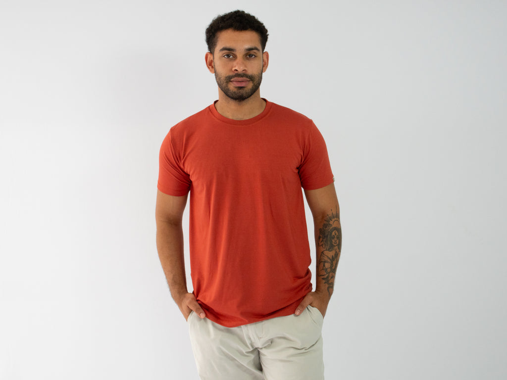 T-SHIRT ANTIODOR TERRACOTA