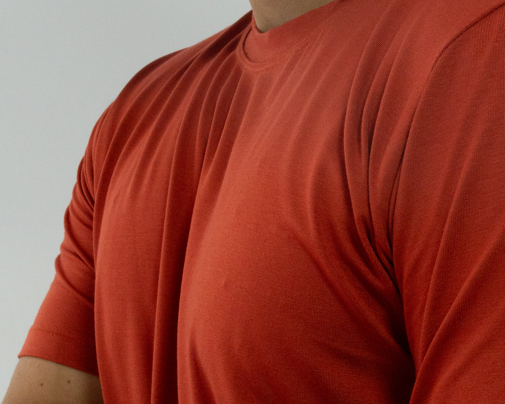 T-SHIRT ANTIODOR TERRACOTA