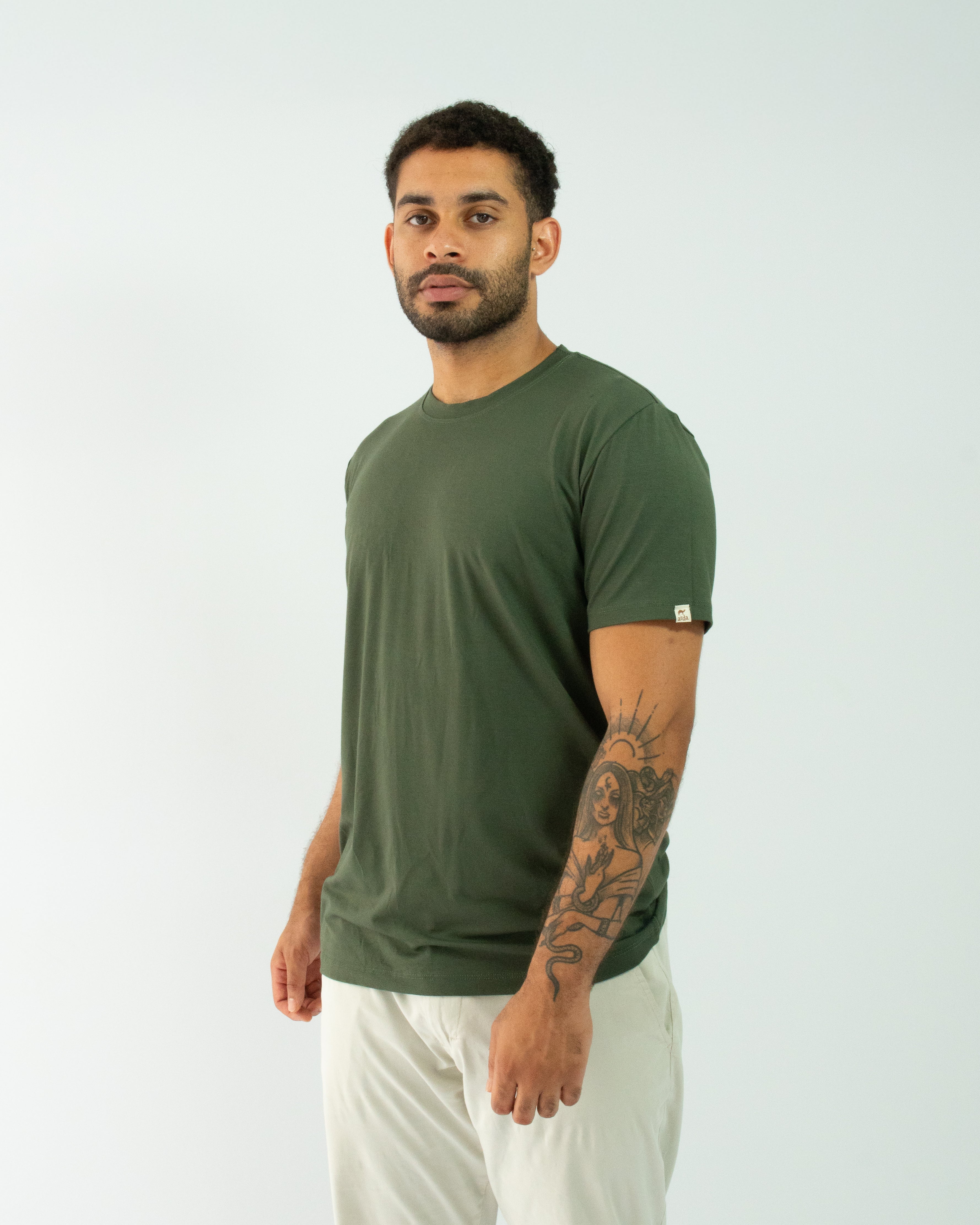 T-SHIRT ANTIODOR VERDE